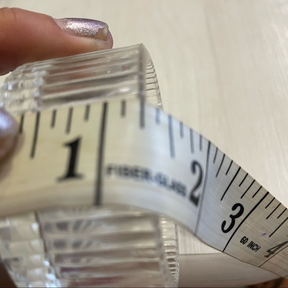 Vintage Crystal cut trinket Faux pearl open top bow trinket/jewelry/rings - Picture 8 of 9